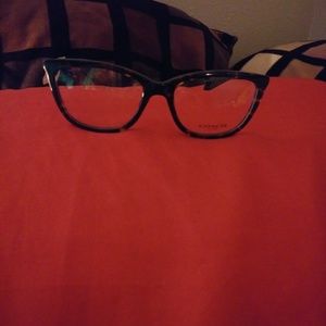 Coach glasses with clear lenses